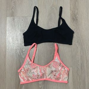 Victoria Secret two bralettes